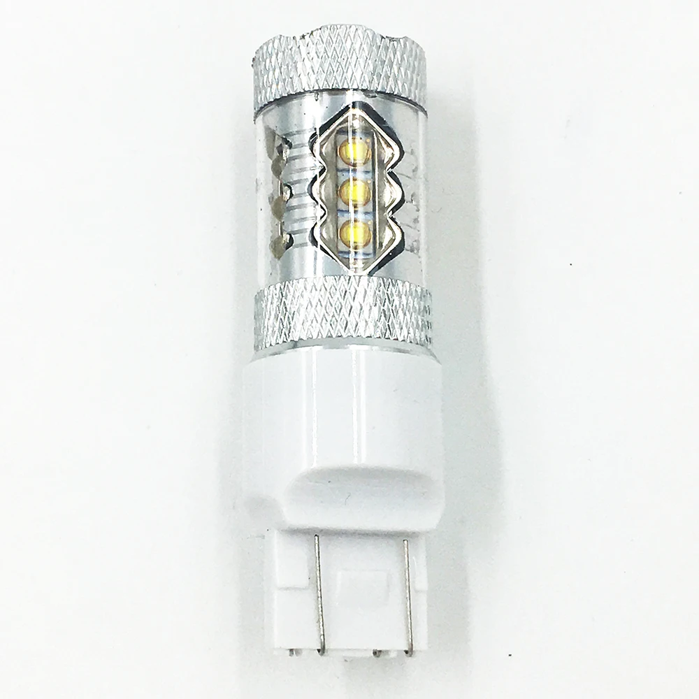 2 шт. Автомобильные светодиодные лампы 12 В 80 Вт 7440 7443 лм|car bulb|low beamled bulb for car |