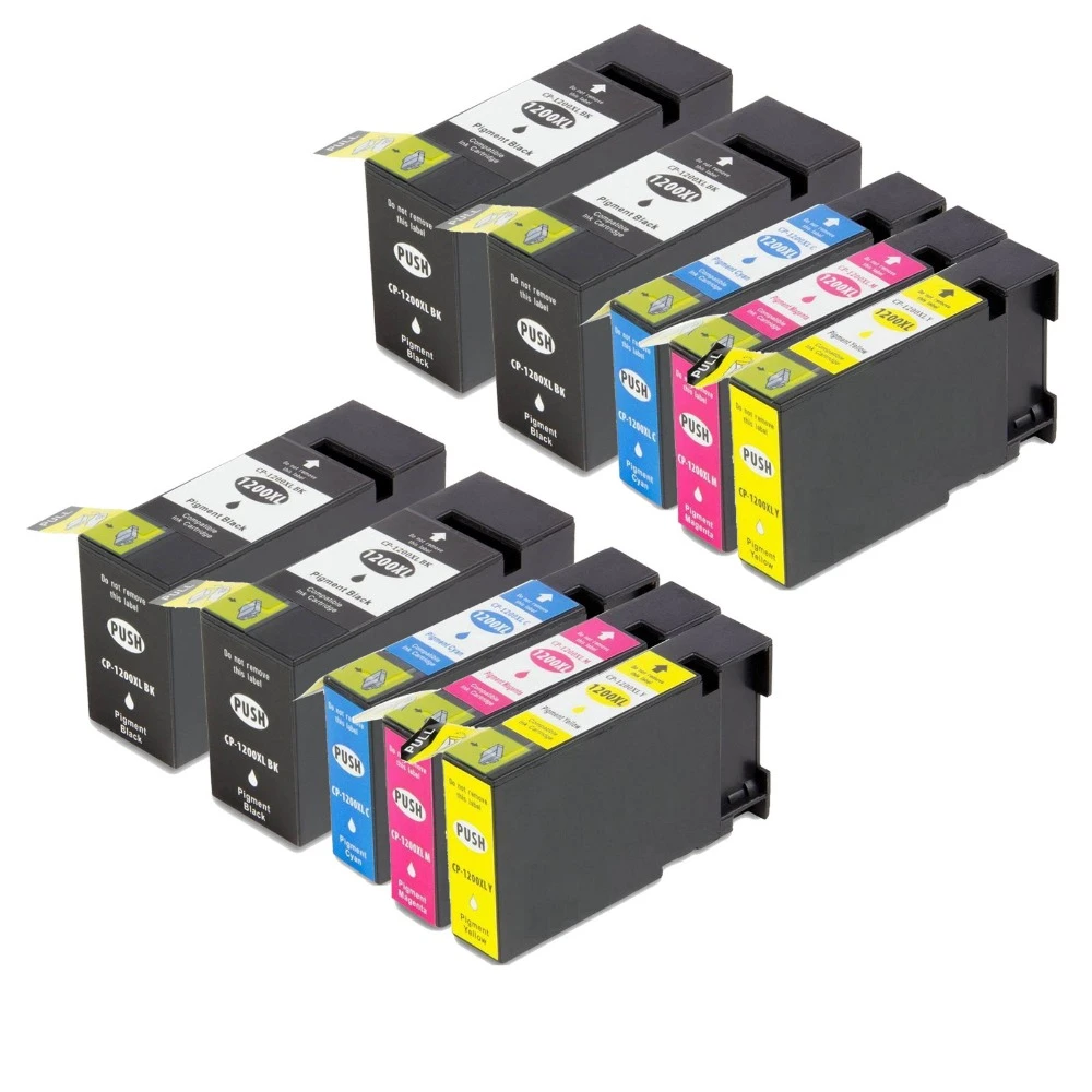 10 Pack Compatible Ink Cartridge for Canon PGI-1200XL PGI-1200 XL for Canon  MAXIFY MB2720 MB2320 MB2020 MB2050 MB2350