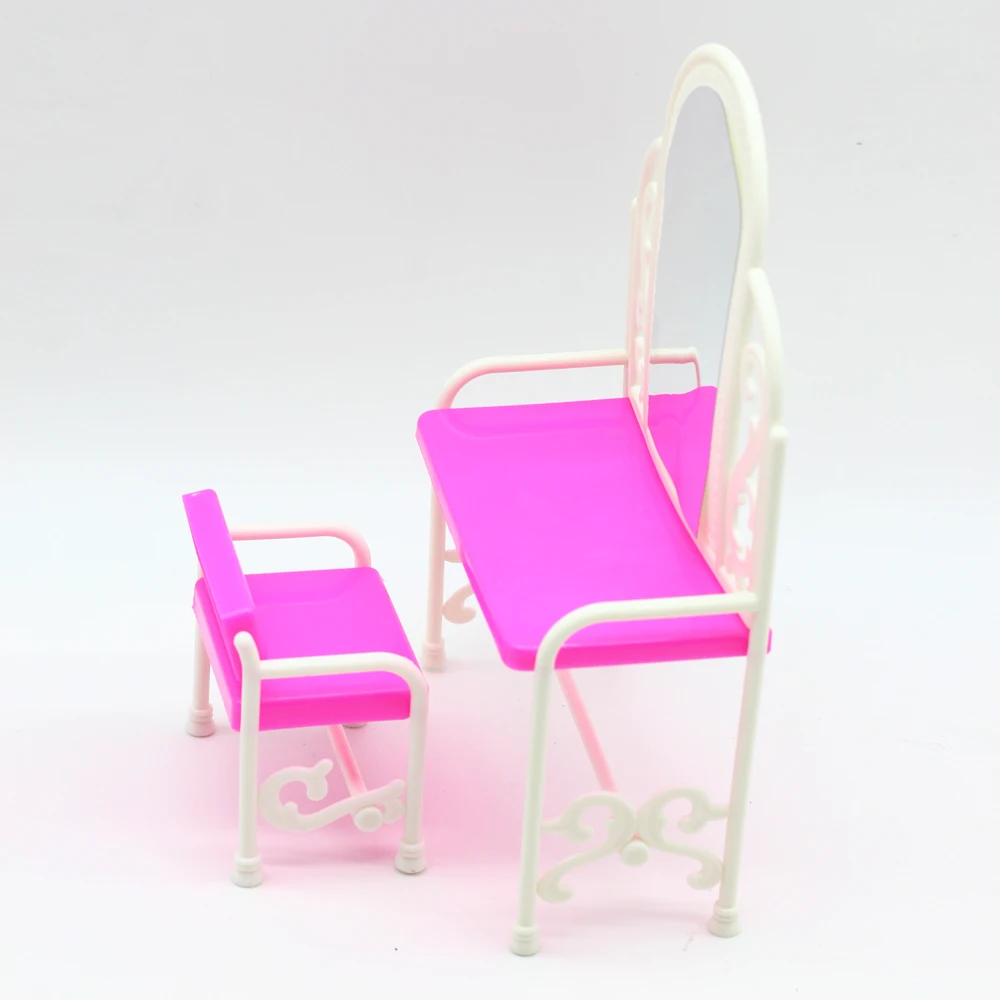 Plastic Table and Chair Set Beautiful Plastic Dressing Miniature