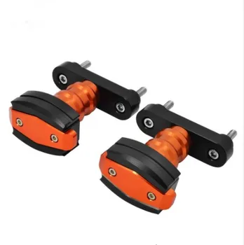 

2018 New CNC Aluminum Motorcycle Falling Protection Left and Right Frame Sliders Protector For KTM DUKE 125 200 390 2013 -2017