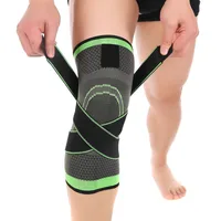 Sports Fitness  Knee Pads Support Bandage Braces Elastic Nylon Sport Compression  Sleeve for Basketball 1