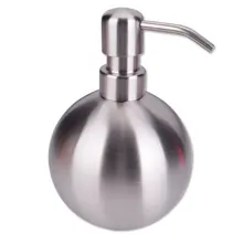 Товары для ванной комнаты портативные дозаторы для мыла сферические утолщение нержавеющая сталь пластик Ванна эмульсия стиральная бутылка