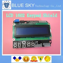 10pcs LCD Keypad Shield of the LCD1602 character LCD input and output expansion board For ARDUINO Free shipping