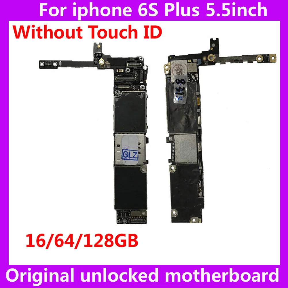 Заводская разблокированная материнская плата 16 Гб 64 128 ГБ для iphone 6S Plus