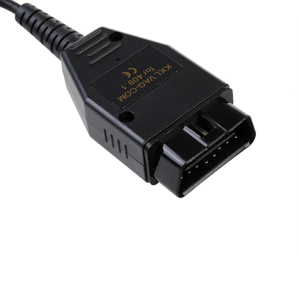 VagCOM USB интерфейс VagCOM 409,1 KKL OBD2 кабель для VW для AUDI черный кабель для тестирования портативный диагностический сканер инструмент для сканирования