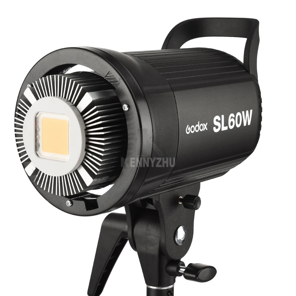 2 шт. светодиодный светильник Godox для видеозаписи CRI 95 SL60W 5600K 60x90 см софтбокс
