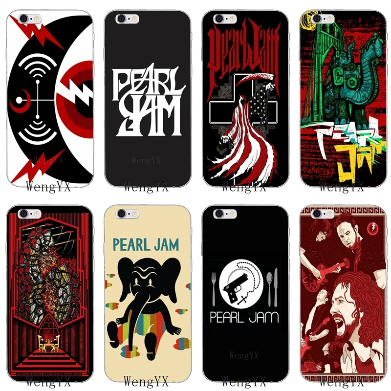 

design Pearl Jam PJ Slim silicone Soft phone case For Samsung Galaxy J1 J2 J3 J5 J7 A3 A5 A7 2015 2016 2017 Core Grand