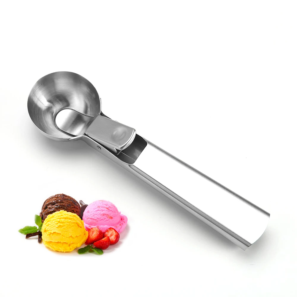 Ice Cream Scoop Ice Cream Spoon Fruit Scoop Stainless Steel Melon