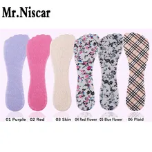 Mr. niscar/1 пара Высокий каблук колодки рыбий рот обуви Pad голова рыбы Каблучки стельки Anti-боль красный, фиолетовый, кожа, красный цветок, синий цветок, плед
