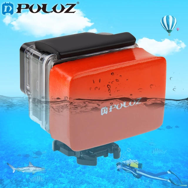 PULUZ Per Go Pro Accessori Float Floaty Box Block Boa Spugna W/3 M Adesivo  Anti Lavello Sticker per GoPro Telecamere Sport Acquatici - AliExpress