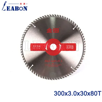 

LEABON 300x3.0x30x80T TCT Tungsten Carbide Tipped Woodworking Tools Wood Circular Saw Cutting Disc Round Knife Free Shipping