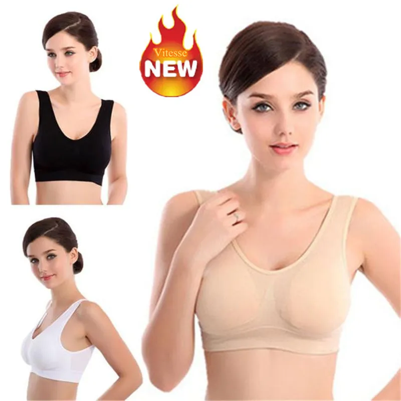 

Women Workout Tank Tops Sport Gym Clothes Fitness Yoga Vests Running Sports Yoga Gym Workout Vest Bra Shapewear Yoga No Padded