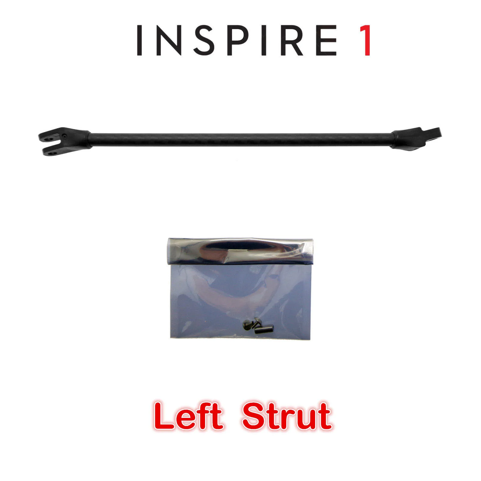 Left Auxiliary Arm На подлинный и DJI Inspire 1 часть 10 11 вспомогательный рычаг(справа)/вспомогательный рычаг(слева) компонент для ремонта услуги - Цвет: Left Auxiliary Arm