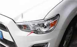 Для Mitsubishi ASX 2011 2012 2013 2014 2015 противотуманных фар Крышка лампы Отделка 2 шт./лот для ASX аксессуары