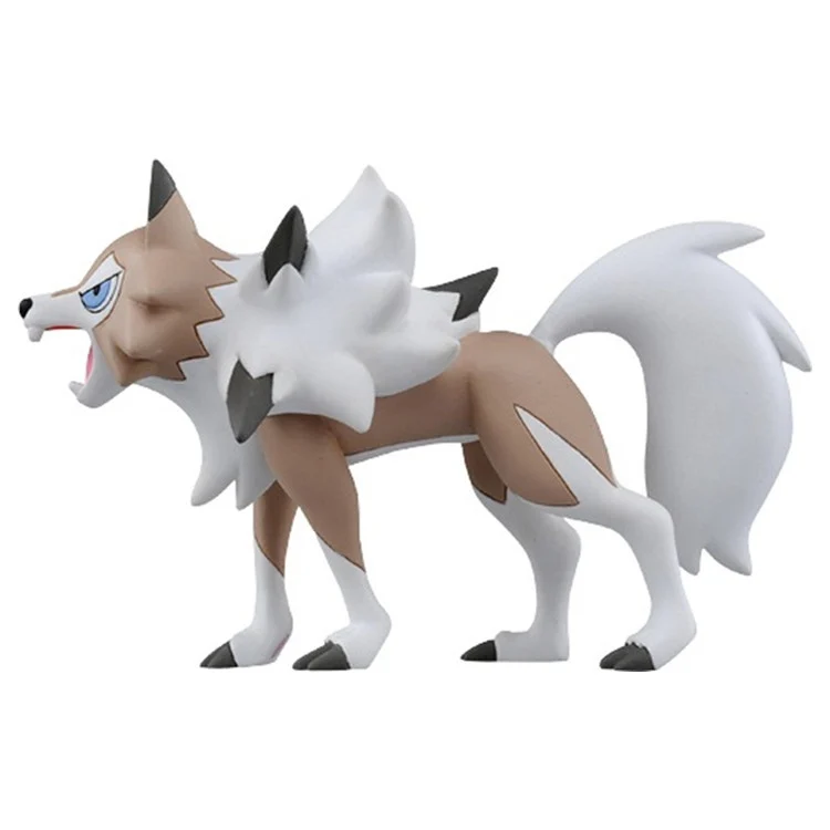 TAKARA TOMY Покемон Аниме солнце и луна Покемон Lycanroc Эволюция Фигурки игрушки Модель Коллекция экшн-игрушки подарки для детей