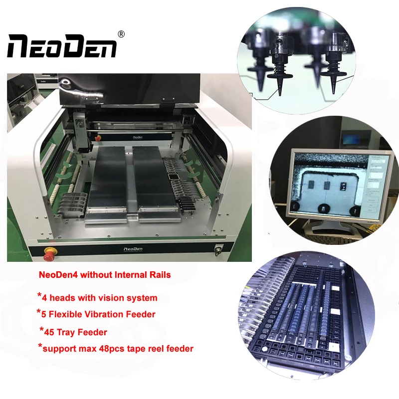 High Accuracy Led Pick And Place Machine Tool Smt Cnc Anti Lose