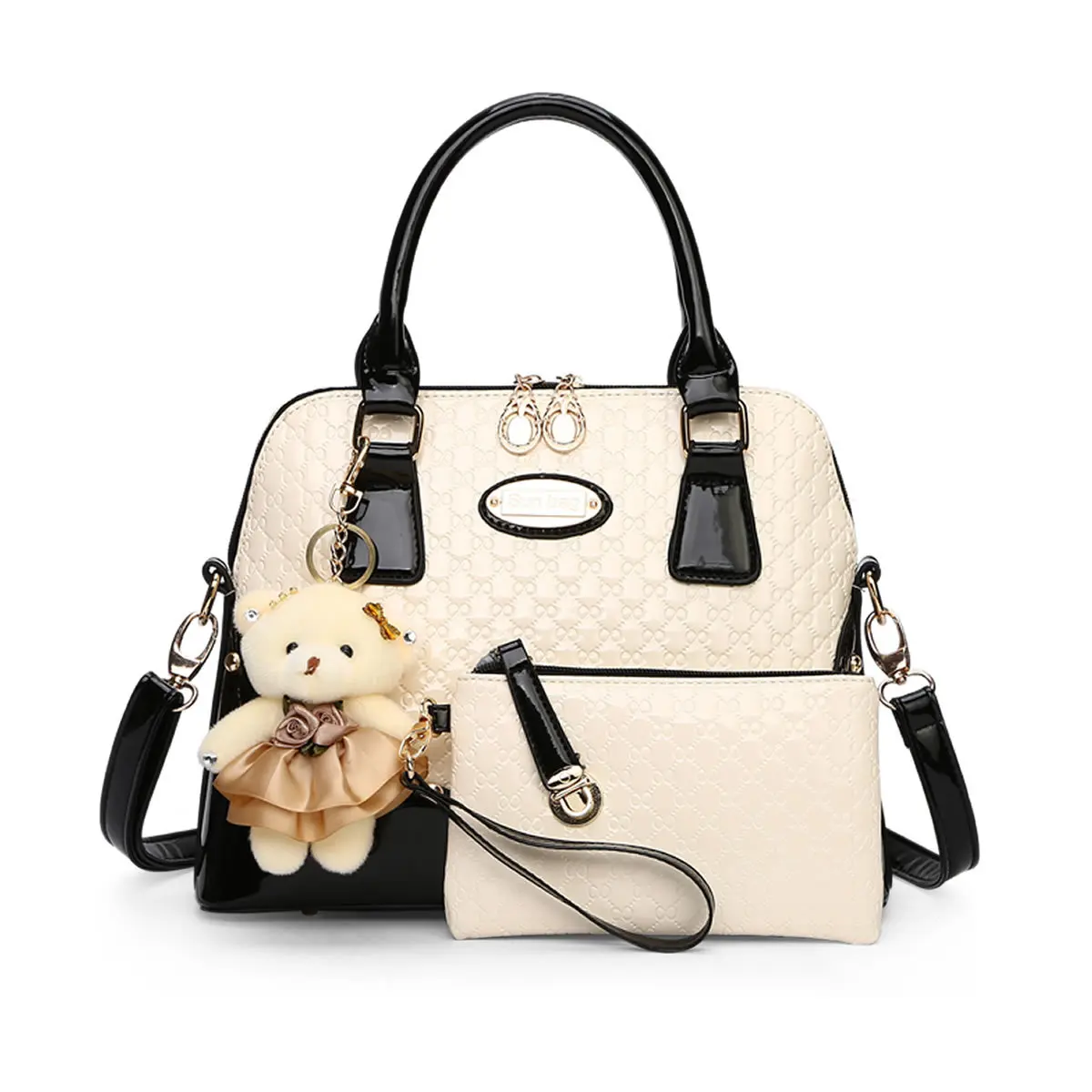 Famous Brand 2017 Hot Alligator Women Bags 2 Pieces font b Set b font Women s