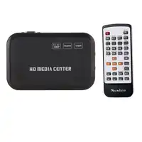 1080P HD Media Video player Center Surpport mkv H.264 with VGA HDMI USB AV MMC/SD Port with Remote Control