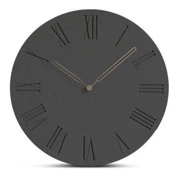 

12 Inch Nordic Style Creative Mute Wall Clock Simple Fashionable Silent Quartz Clock For Home Living Room Decor