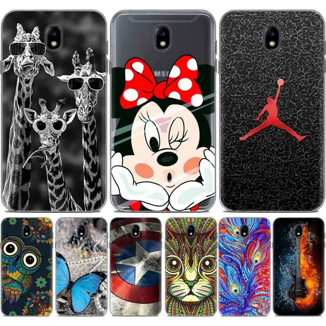 cover samsung j7 2017 silicone morbido