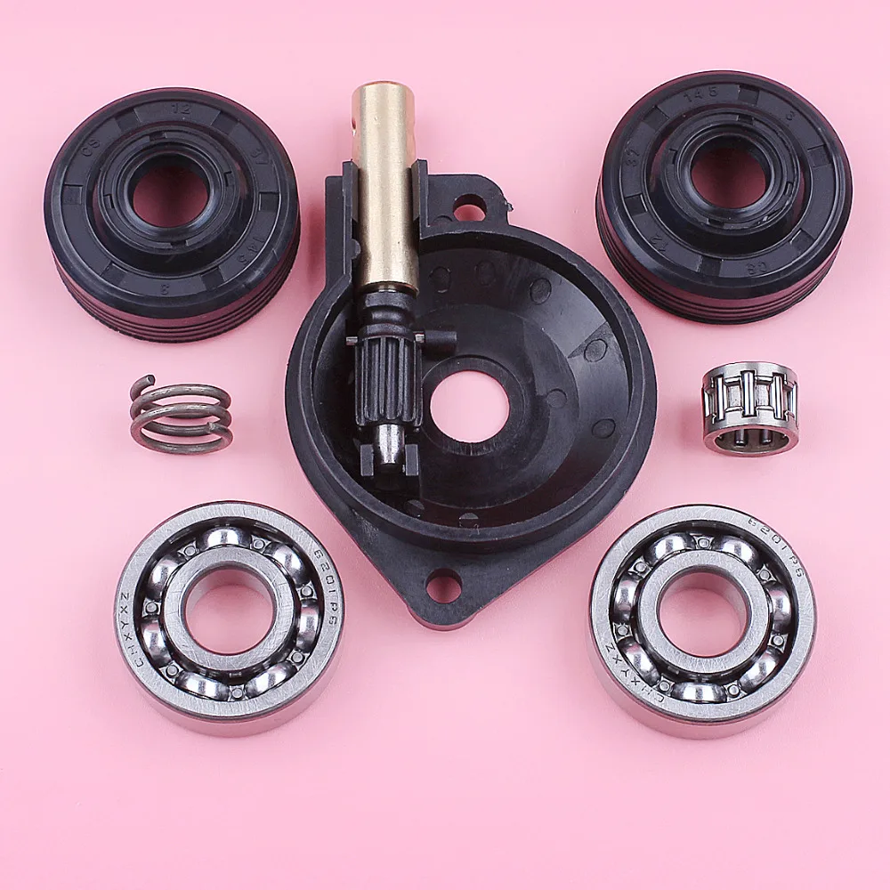 Crank Bearing Oil Seal For Husqvarna 235 236 240 236E 240E Oil Pump Worm Gear Chainsaw Spare Replacement Part Crank Bearing Oil Seal For Husqvarna 235 236 240 236E 240E Oil Pump Worm Gear Chainsaw Spare Replacement Part