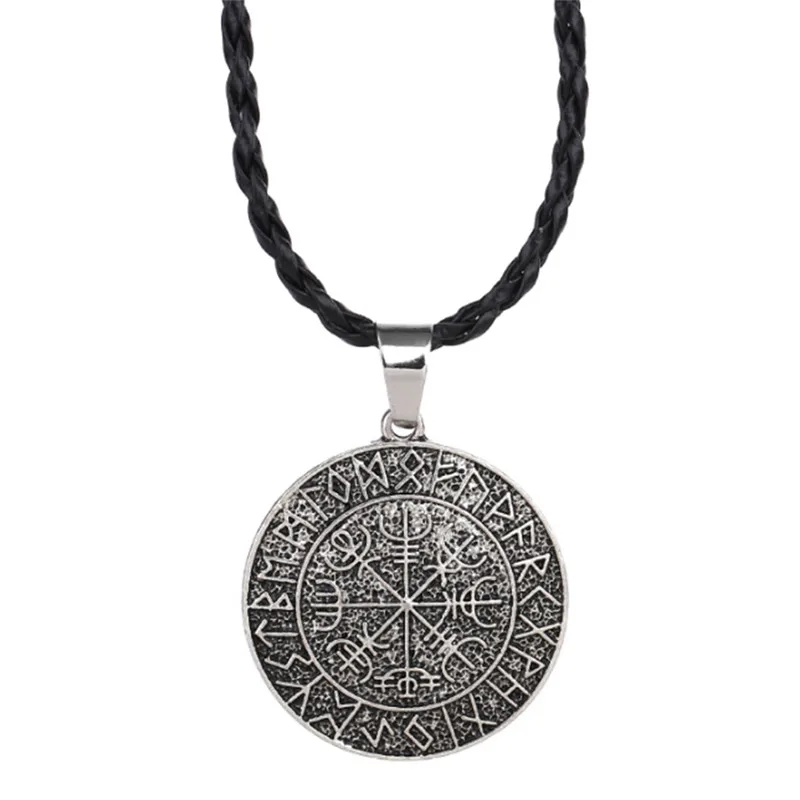 Вегвизир Амулет подвеска ожерелье Valknut Odin Symbal Of Norse скандинавские славянские
