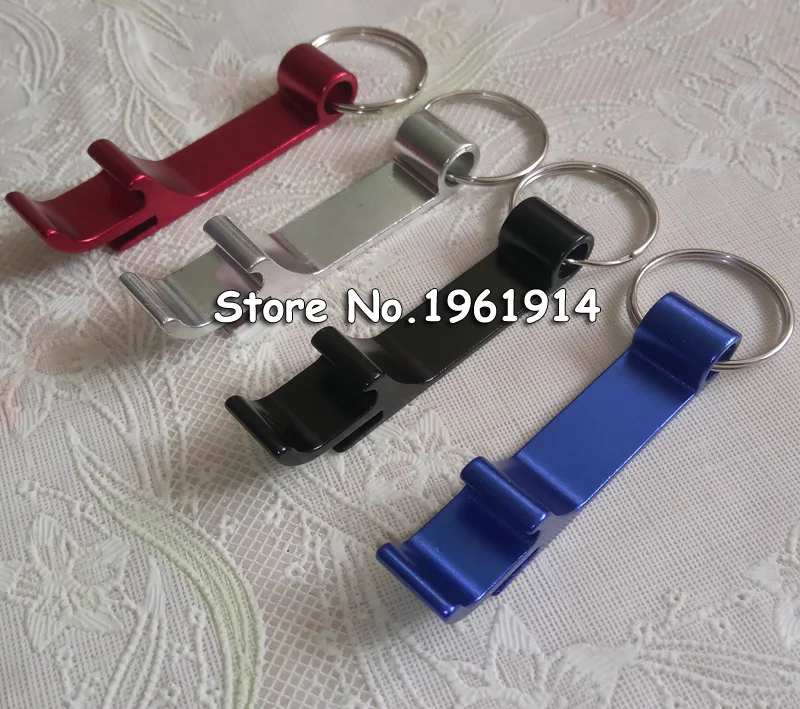 

Free Customized Logo Promotional 100pcs/lot New Design Creative Wedding Favors Party Gifts Keychain Beer Bottle Opener Gift