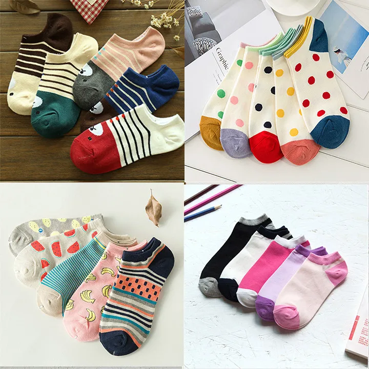 6 summer socks