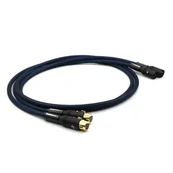 Бесплатная доставка одна пара Siltech G5 sq88b 5N OFC чистой меди с серебряным покрытием 2 XLR male 2 XLR разъем HiFi XLR кабель
