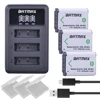 3X NP BX1 Bateria NP-BX1 Battery+ 3-Slots LED Charger for Sony DSC RX1 RX100 AS100V M3 M2 HX300 HX400 HX50 HX60 GWP88 AS15 WX350 ► Photo 1/6