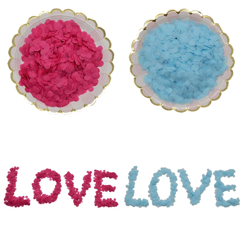10g/pack 1cm Round Multicolor Confetti For Wedding Party Festival Decorative Baby Shower Balloon Confetti Decororation Supplies