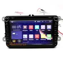 The Latest Quad-core 8 Inch Auto Stereo GPS Navigation Car DVD Player For Volkswagen Polo Touran Jetta WIFI Bluetooth