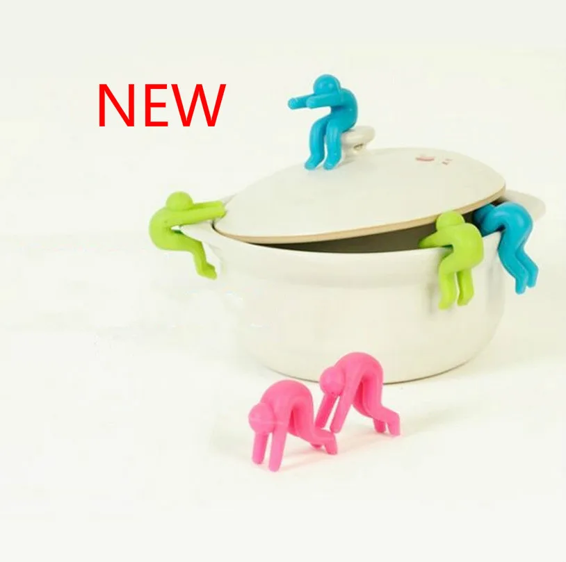 

Creative 1Pcs Kitchen Gadgets Raise The Lid Overflow Device Stent for Kitchen Tools Pot cover overflow Home Kitchen Accessories