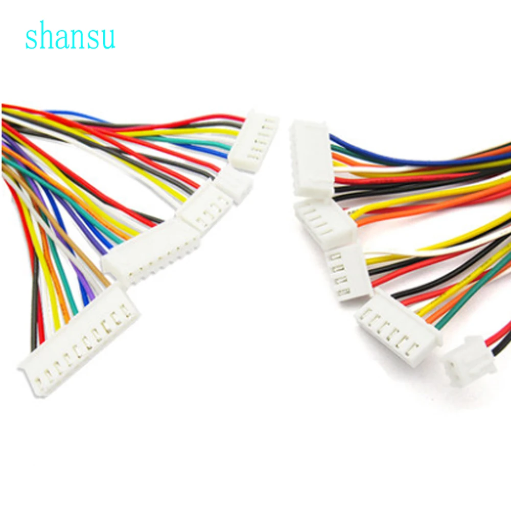 

PH 2.0 Wire Cable Connector DIY PH2.0 JST 2/3/4/5/6/7/8/9/10/12/13/14Pin Electronic Line Single Connect Terminal Plug 26AWG 30cm