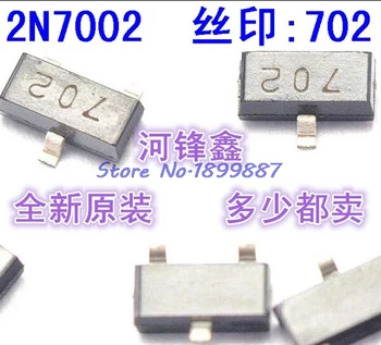 

100pcs/lot 2N7002LT 2N7002 7002 N-Channel MOSFET N-CH SOT23 SMD In Stock