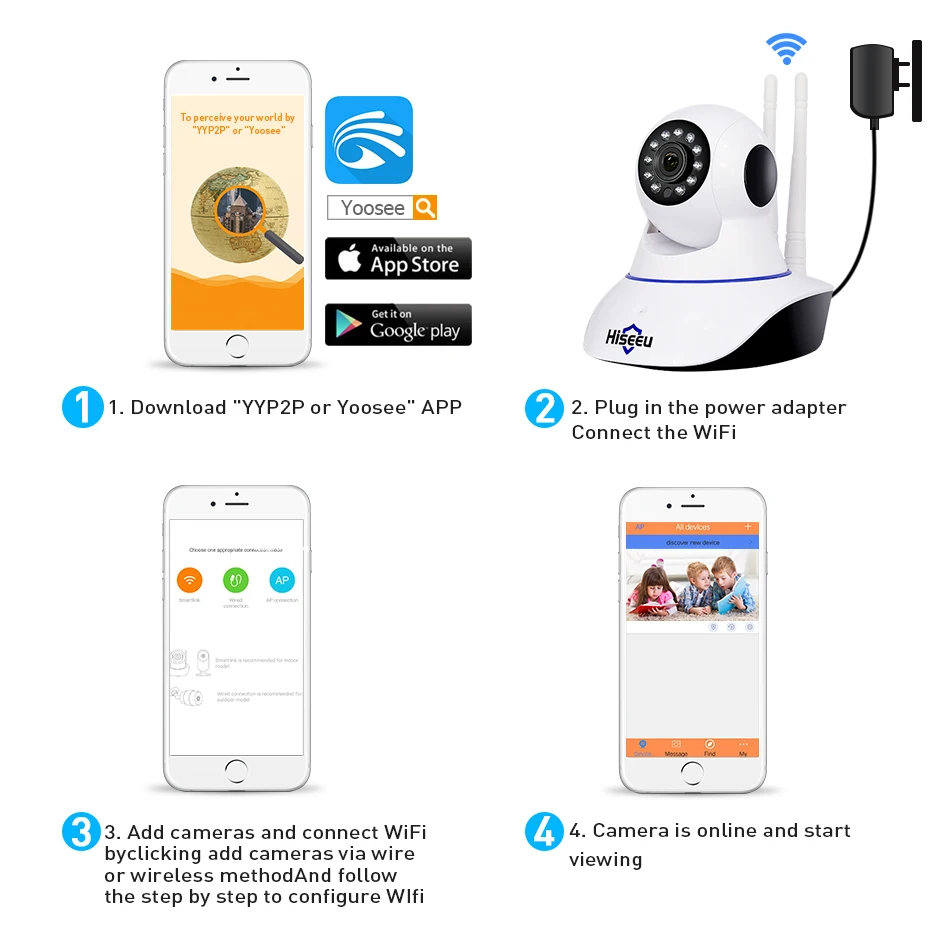 spesifikasi Hiseeu Kamera Ip 1080 P Kamera Nirkabel Rumah Keamanan Kamera Ip Kamera Pengintai WIFI Malam Visi Kamera CCTV Monitor Bayi 1920*1080 Harga Hiseeu Kamera Ip 1080 P Kamera Nirkabel Rumah Keamanan Kamera Ip Kamera Pengintai WIFI Malam Visi Kamera CCTV Monitor Bayi 1920*1080