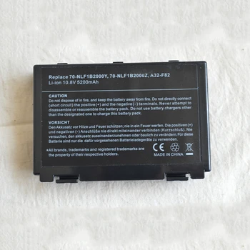 

6Cell Battery Pack For Asus K40 F82 A32 F52 K50 K60 L0690L6 K40in K40af K50ij K50in K42J K42 K51 K61 P50 P81 PR079 X5D X65