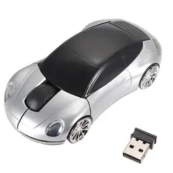 USB перезаряжаемая 2,4G беспроводная мышь Модель OEM Беспроводная Автомобильная мышь Спортивная Автомобильная мышь подарок компьютерные мыши