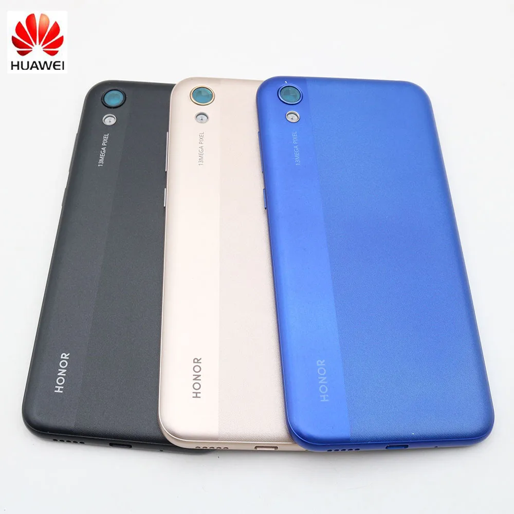 

Original for Huawei Honor 8S Front Frame + Rear Back Battery Cover Housing With Side Button + Flash Lighter