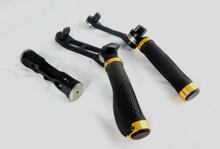 US $218.91 NEW 15MM Front Handle Universal Handgrip With ARRI Rosettes For 15mm Rod Rail System Shoulder Mount DSLR HDV BMCC RIG