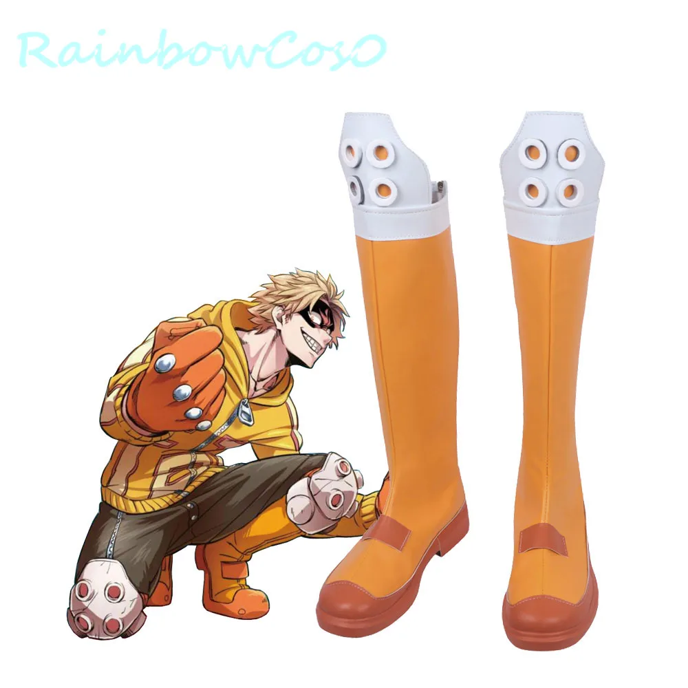 

My Hero Academia Bakugo Boku no Hero Academia Fattogamu Cosplay Shoes Boots Prop Game Anime Halloween RainbowCos0