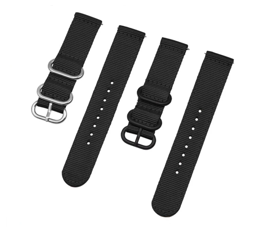 Ремешок нейлоновый для наручных часов спортивный браслет смарт HUAWEI Galaxy Watch 46 мм