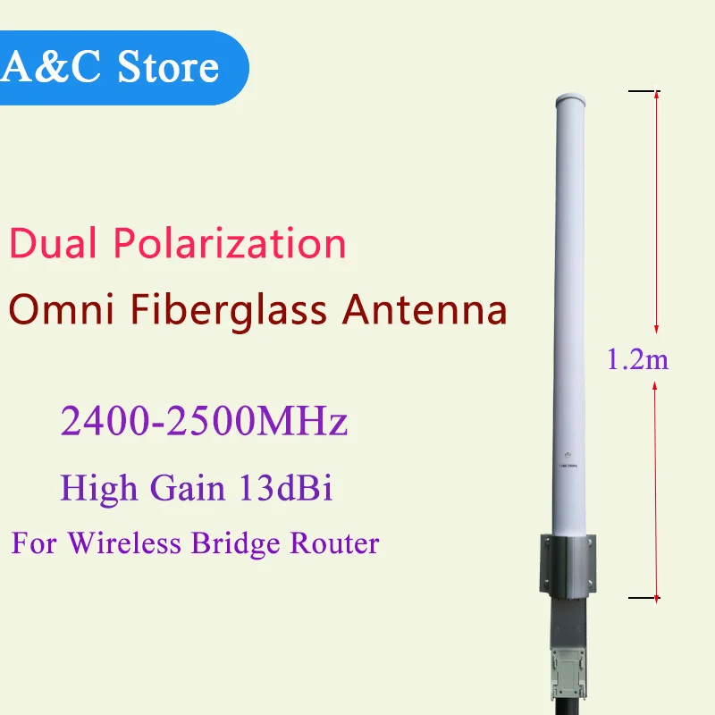 2,4g wifi антенна двойная поляризация mimo антенна 26dBi с высоким коэффициентом усиления 2400~ 2500mhz Высококачественная Заводская антенна SMA rp male