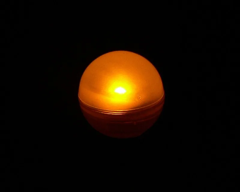 1200 шт. * Фея жемчугом LED RGB Flash Мяч Лампы для мотоциклов Мини шар света для Свадебная вечеринка украшение положить в Фонари Цвет белый, желтый