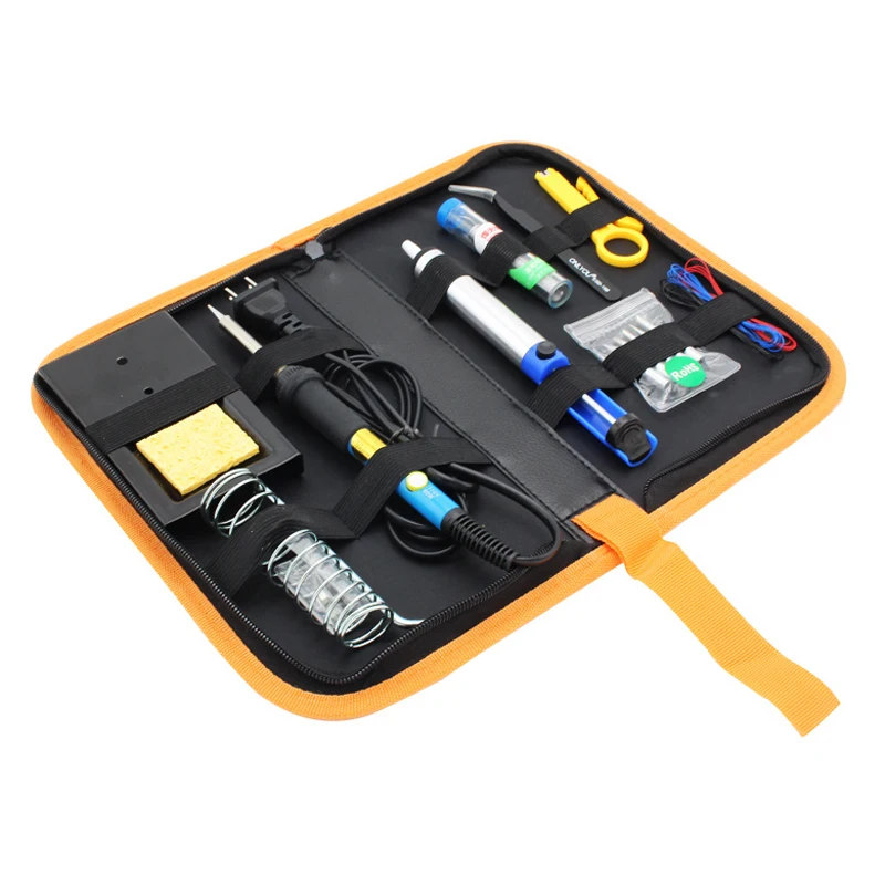 60W 110V/220V Adjustable Electric Temperature Welding Soldering Iron Tool Kit EU/UK/US Plug