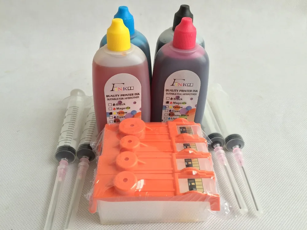 Ink Refill kit for hp 564 for HP Deskjet 3070A 3520 4620 Photosmart