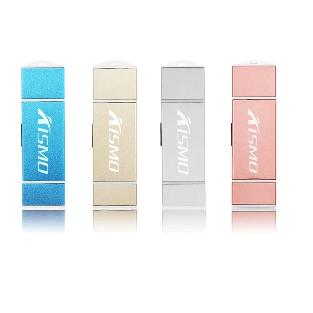 Карта памяти Kismo 3 в 1 OTG USB флеш накопитель Micro SD TF картридер для iphone X 8 7 6 Plus iPad Air Pro S6