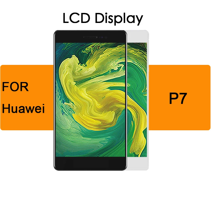 

For Huawei P7 5.0"LCD Display Touch Screen Digitizer Assembly With Frame Replacement Parts