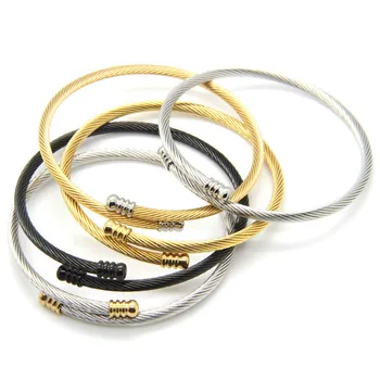 

New Arrivals Simple Elegance Round Pulseiras Fine Jewelry For Women Bracelet New Arrivals Stainless Steel Bracelet for Women