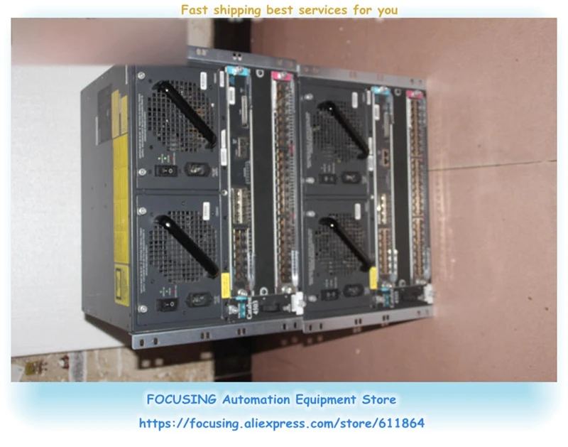 

WS-C4503 machine with engine board WS-X4013+TS dual AC power supply X4548-GB